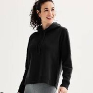 Tek Gear Dark Grey Cowl Neck Hoodie